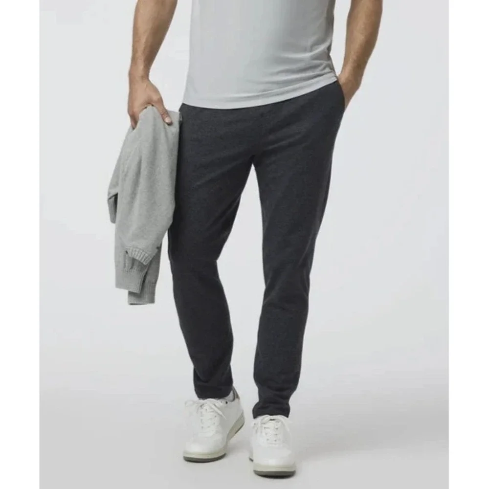 Vuori Coronado Pants Mens Medium Charcoal Heather Gray Sweatpants V435 *Read - Picture 16 of 16